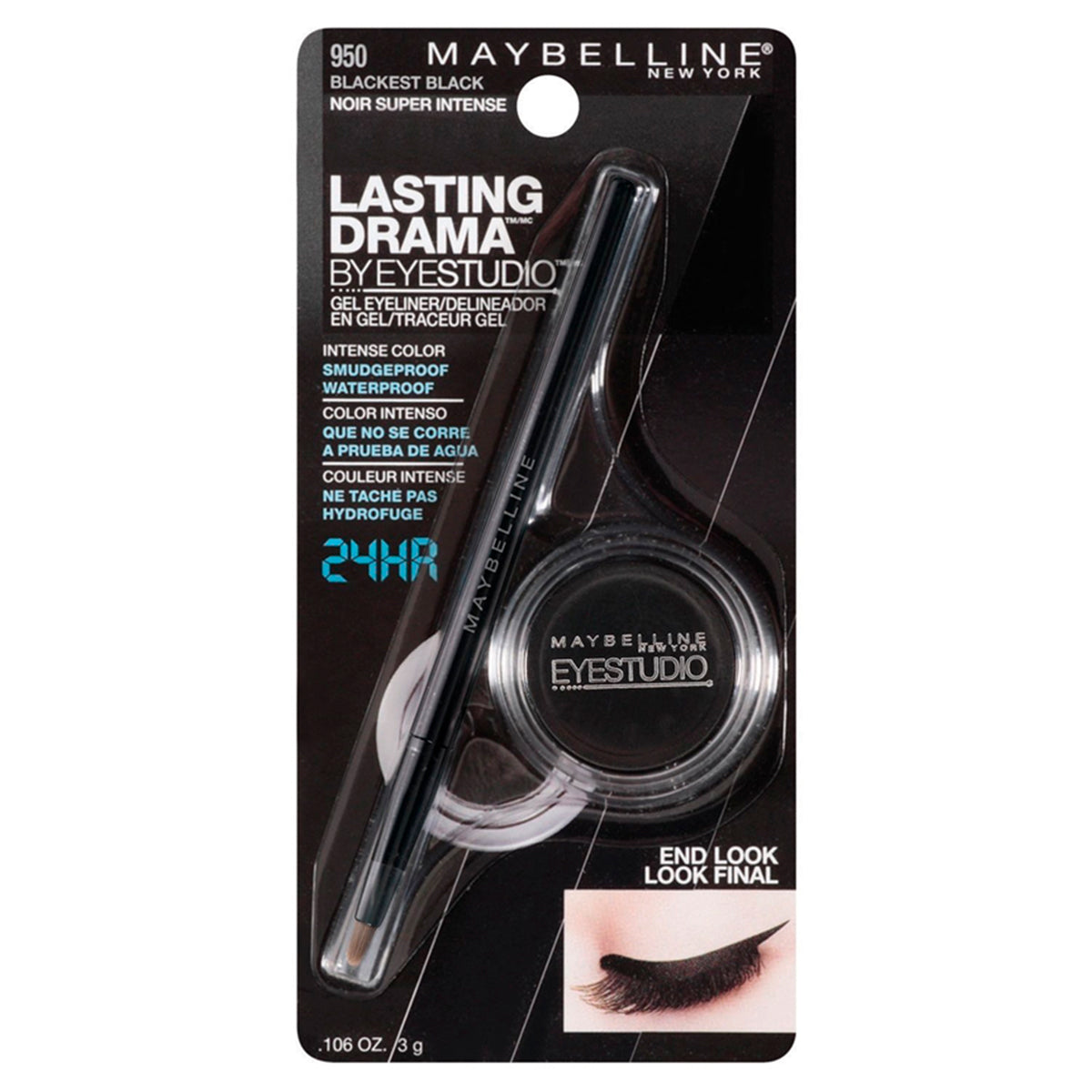 EYE STUDIO GEL LINER BLACKEST BLACK