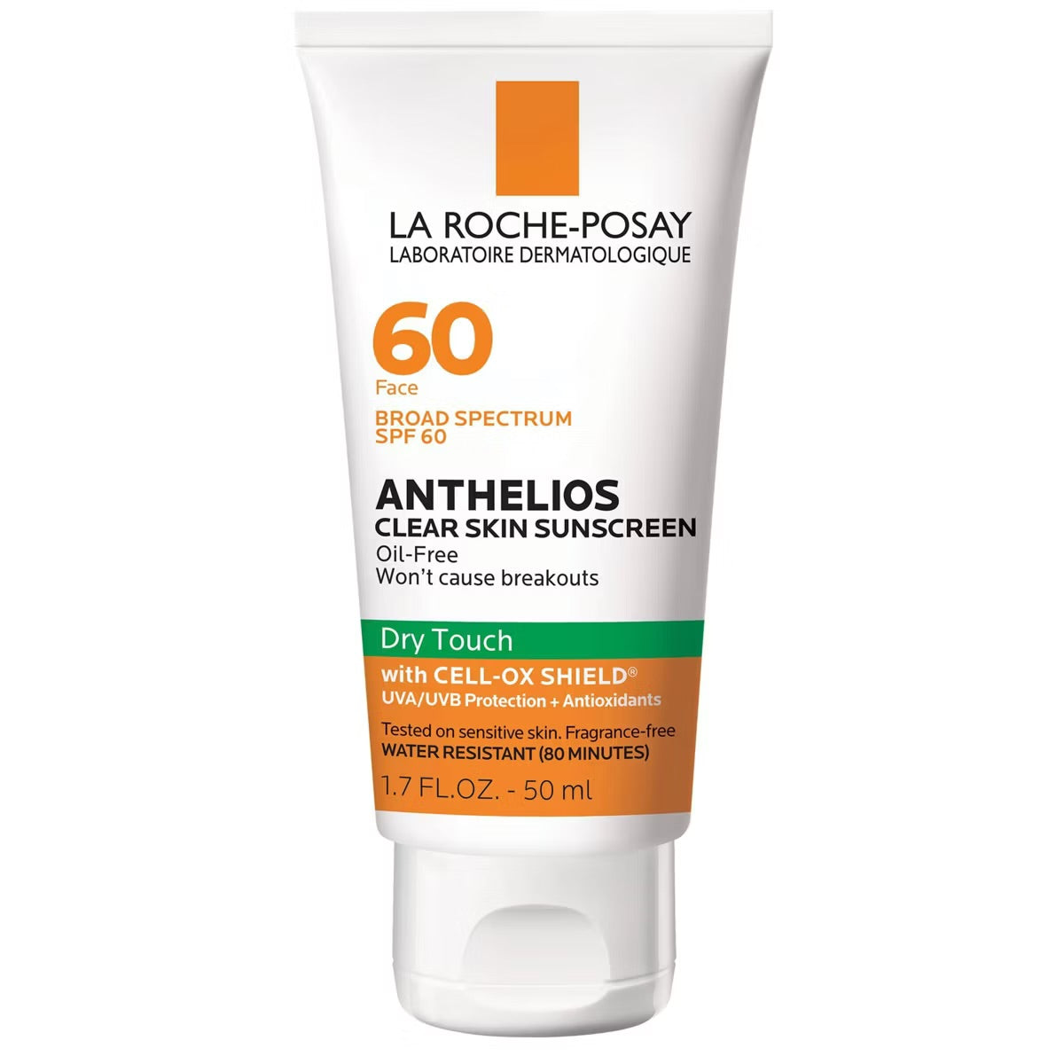 Protector solar La Roche-Posay Anthelios Clear Skin Dry Touch Face Sunscreen- SPF 60