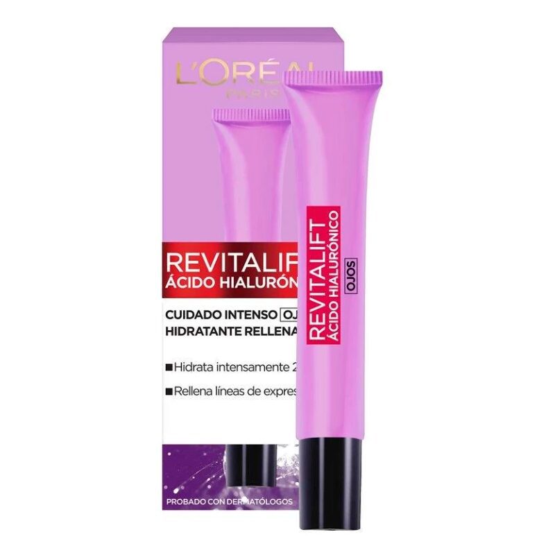L´ORÉAL PARIS REVITALIFT ACIDO HIALURÓNICO CREMA DE OJOS