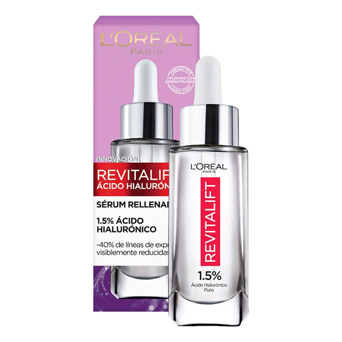 L´ORÉAL PARIS REVITALIFT ÁCIDO HIALURÓNICO RELLENADOR SERUM ROSTRO