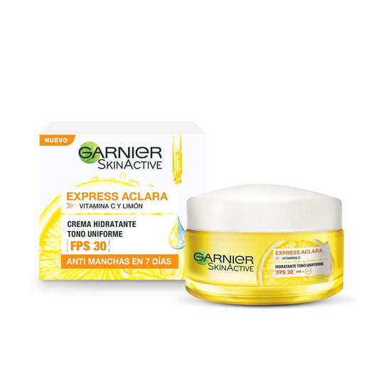 GARNIER CREMA FACIAL HIDRATANTE Y ACLARANTE EXPRESS