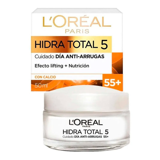 HIDRA TOTAL 5 CREMA HUMECTANTE ANTI ARRUGAS +55 L´ORÉAL PARIS