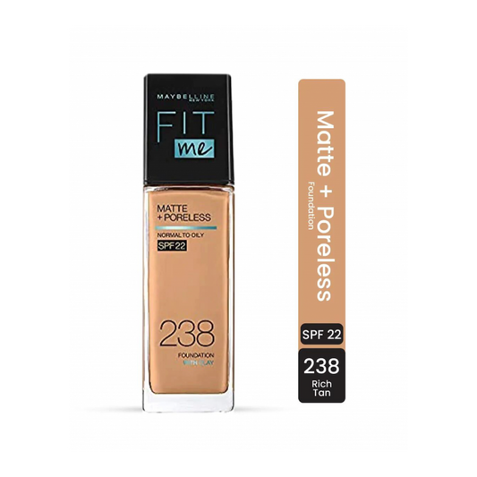 FIT ME MATTE + PORE FDN 238 RICH TAN